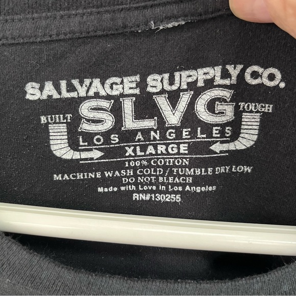 Salvage Supply Company Men’s Short Sleeve Tee Size XL Fits More Like Large - Picture 3 of 5